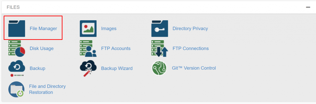 cpanel a file manager per utilizzare .htaccess per il reindirizzamento wildcard